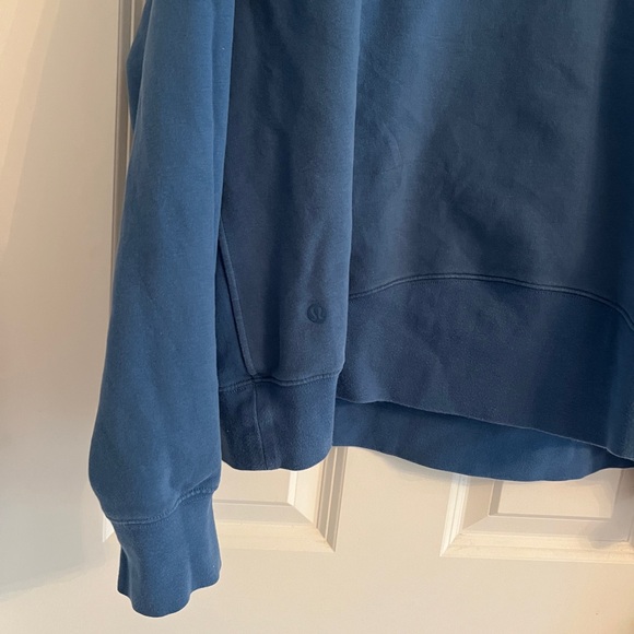 Lululemon Loungeful Hoodie in Soft Denim | Size 8 - Picture 8 of 11